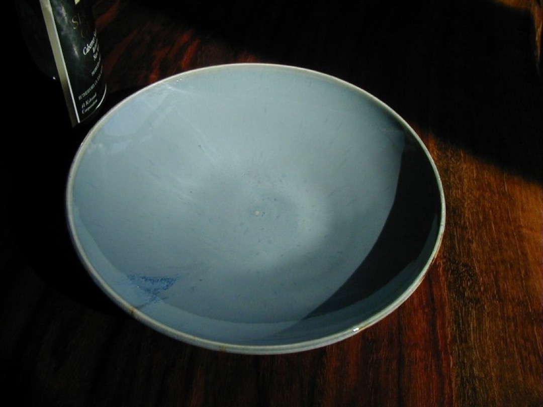 Gray Blue Bowl