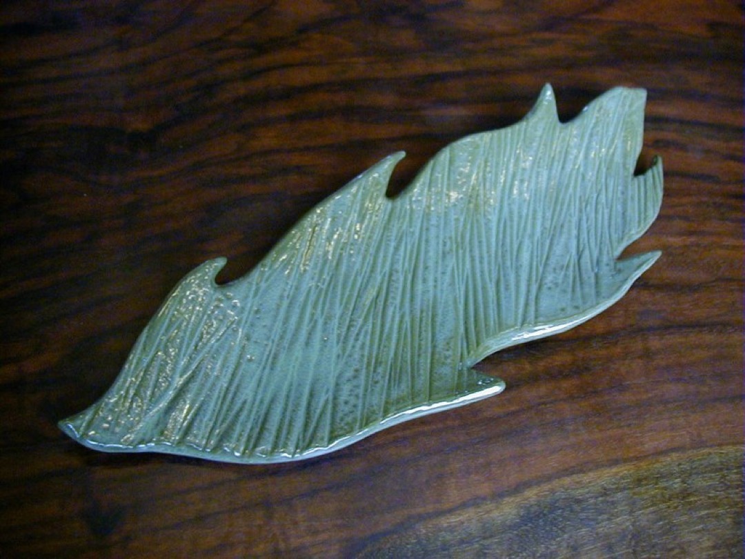 Leaf Cutout Platter