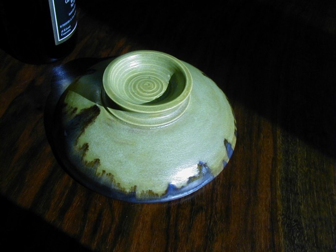 Moss Green Dish-bottom