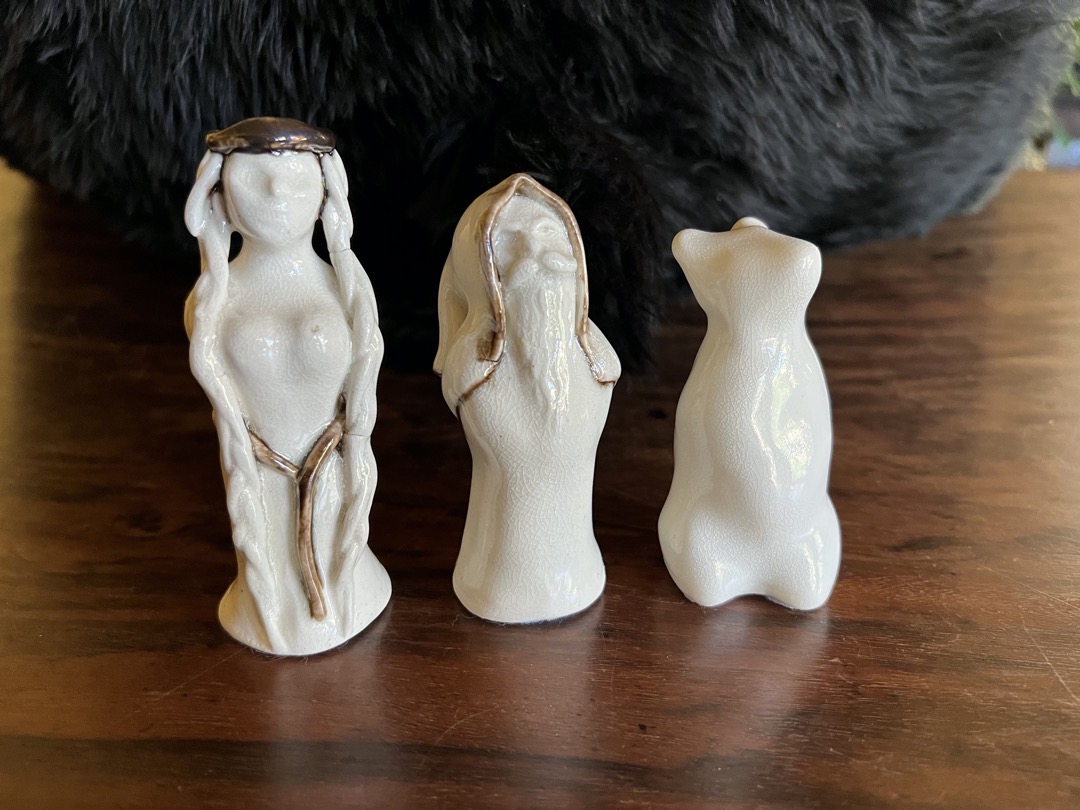 White Queen and Bishop and Rook