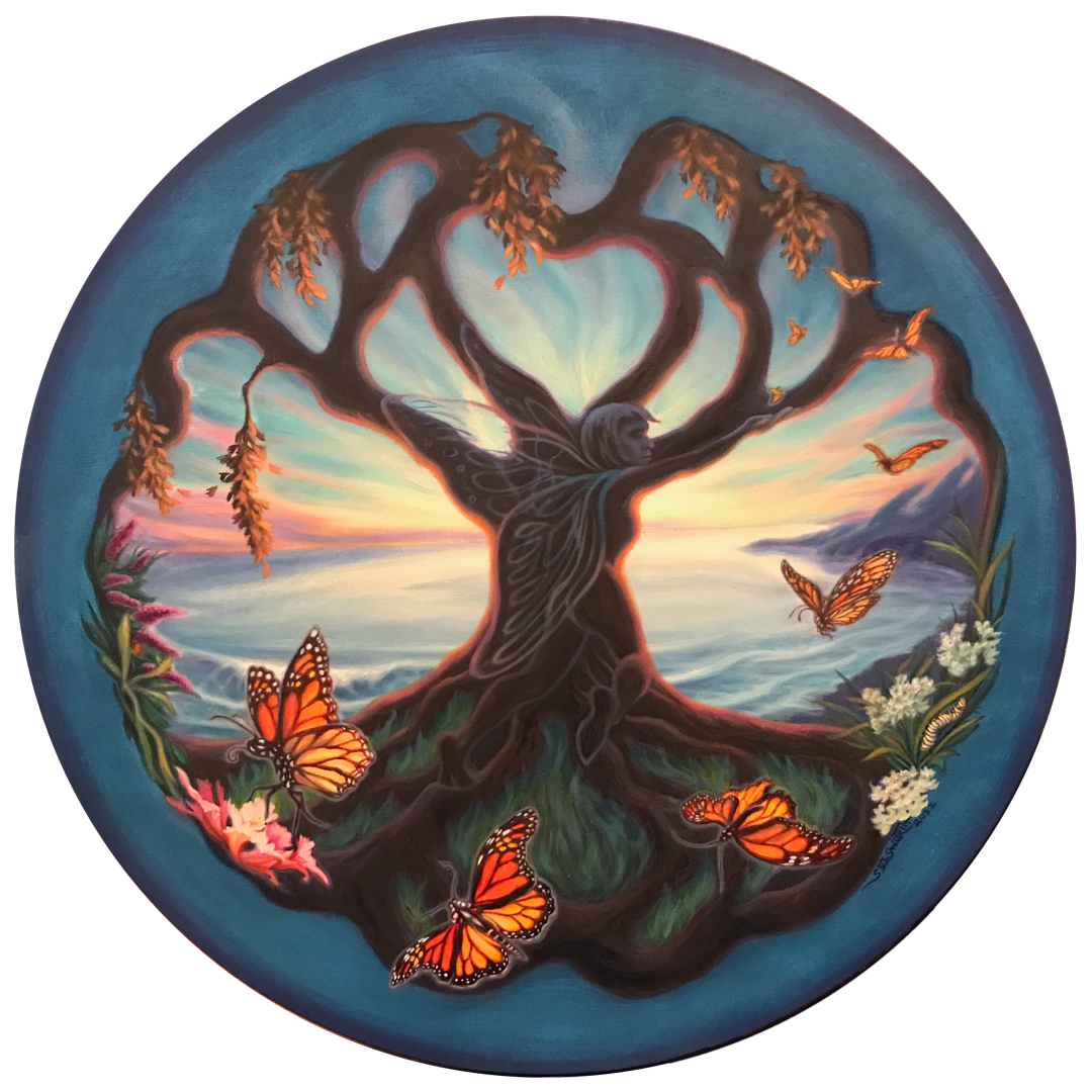 Butterfly Tree-round