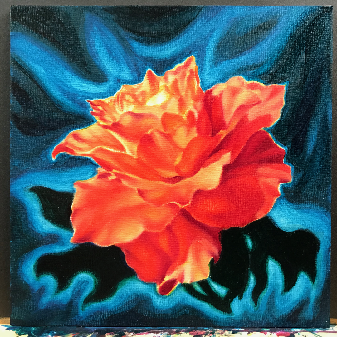 Flame Rose II-3